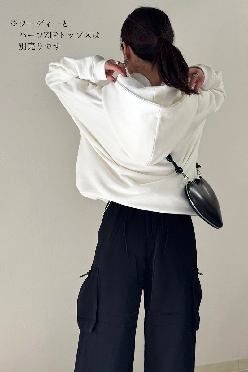 COMFY】ハーフZIPスウェットトップス – un number