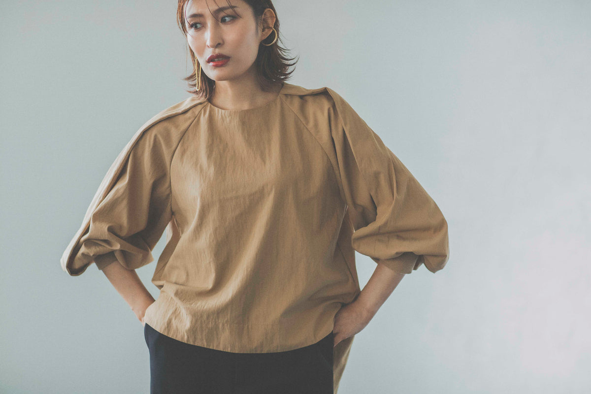 ENFOLD - un number「Balloon」ボリュームスリーブブラウス un number「BALLOON」ボリュームスリーブブラウス