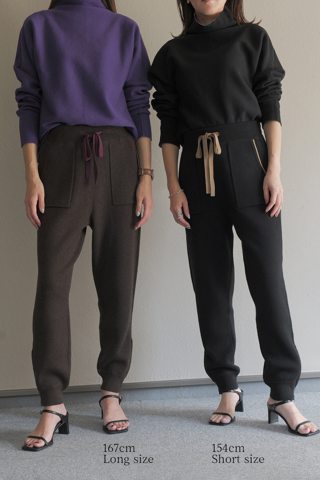 WAG-P】配色ニットパンツ – un number