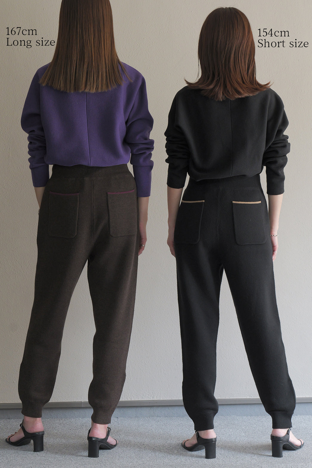 WAG-P】配色ニットパンツ – un number