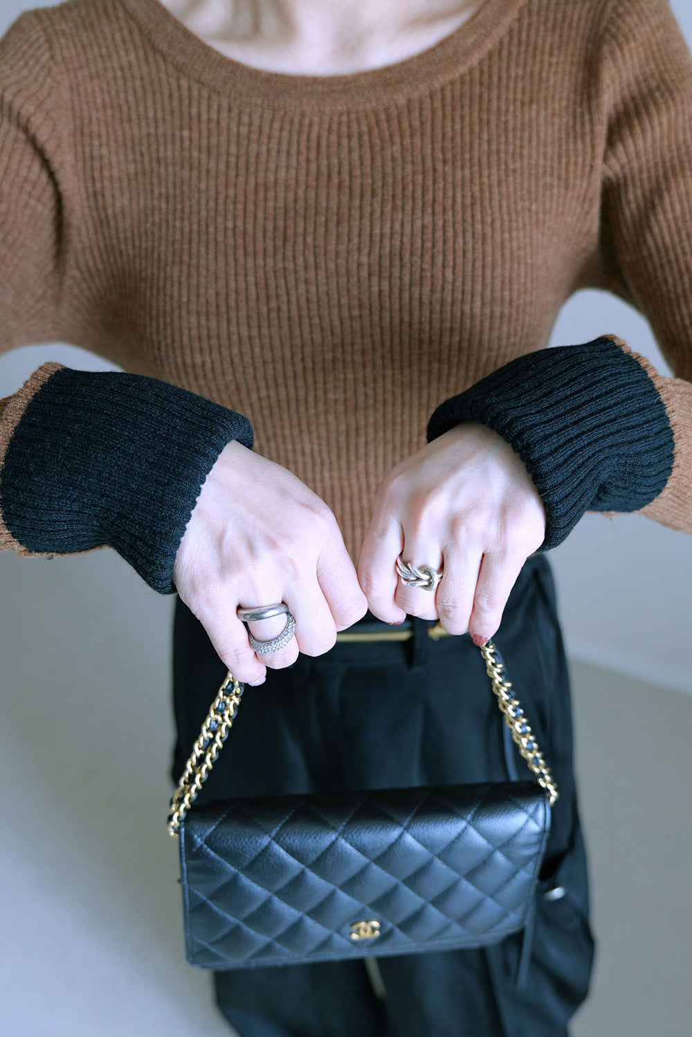brown×black