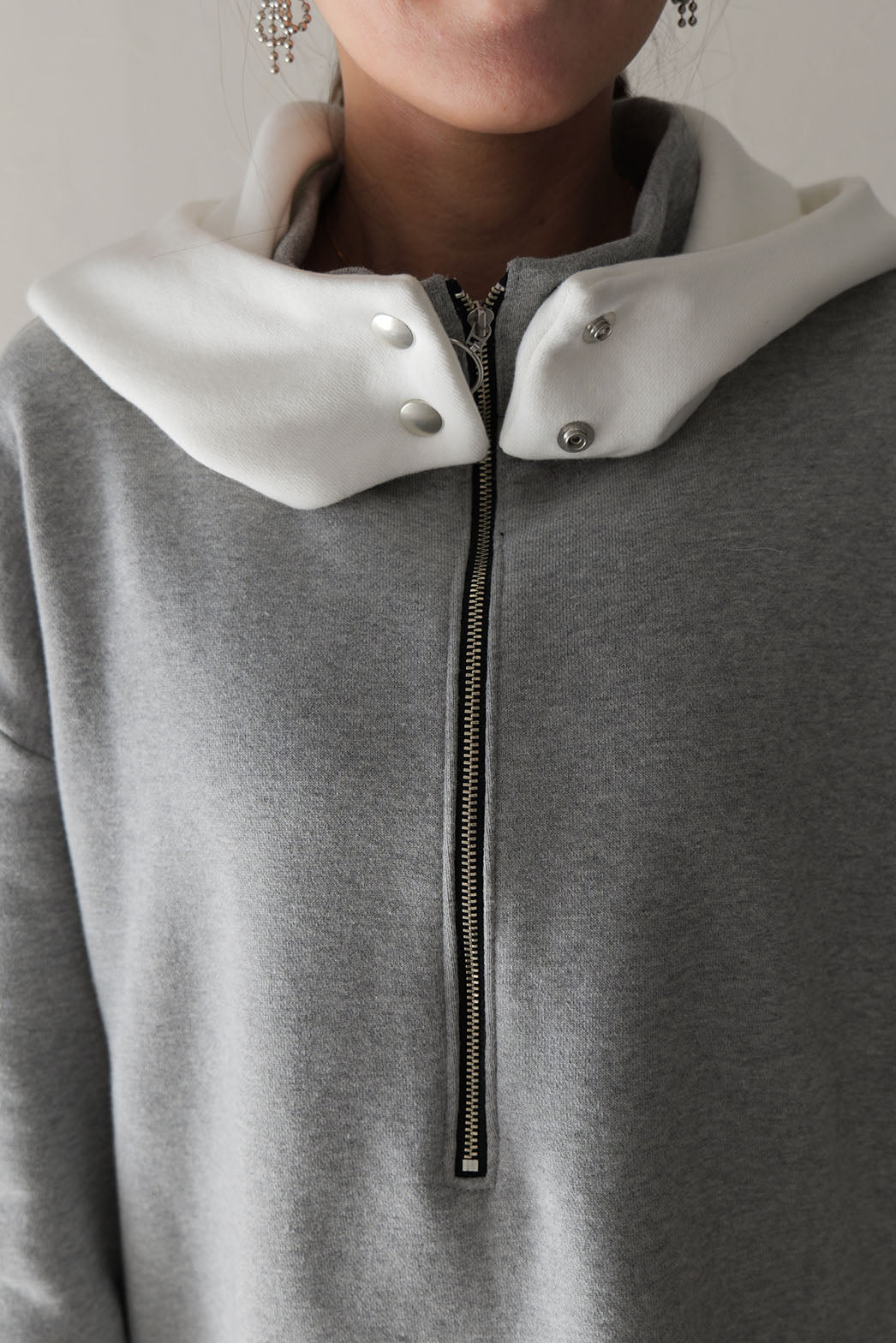 新品unnumberアンナンバー【COMFY】ハーフZIPスウェットトップス COMFY】ハーフZIPスウェットトップス – un number