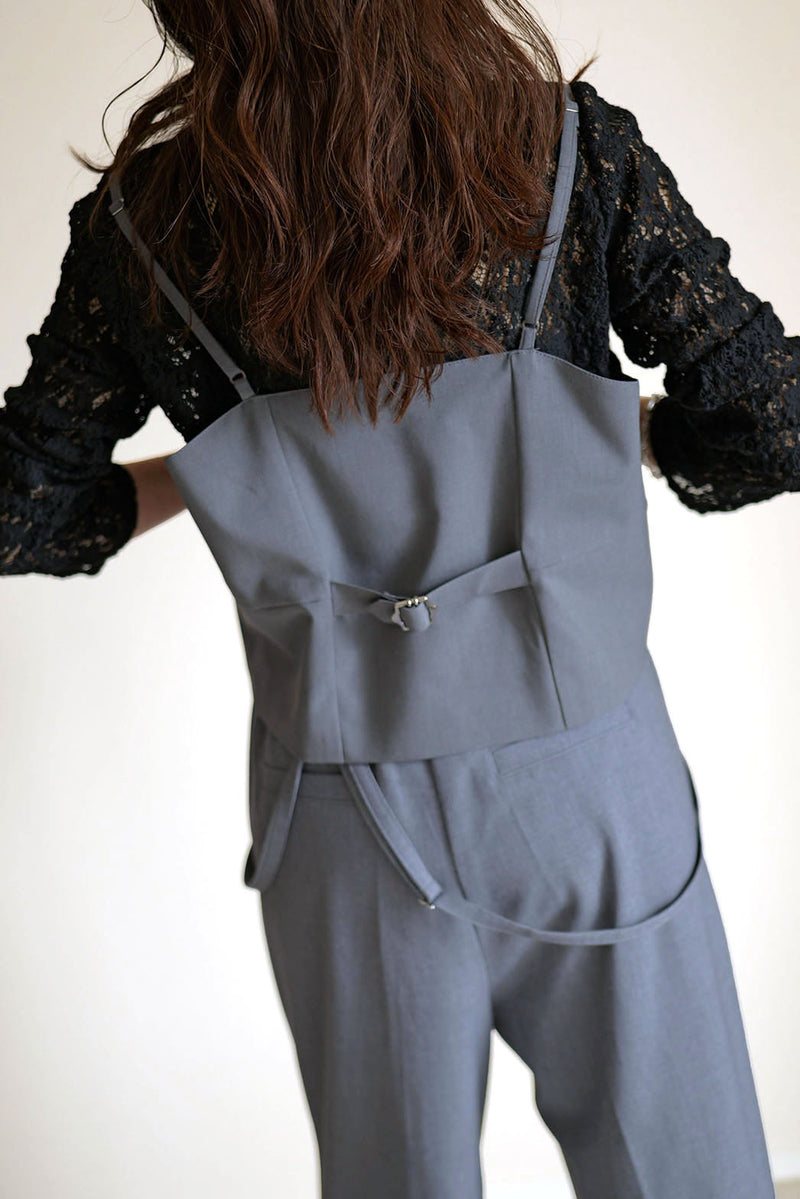 EDGE】リフラクスツイルビスチェ｜装いを格上げする大人の洗練ビスチェ