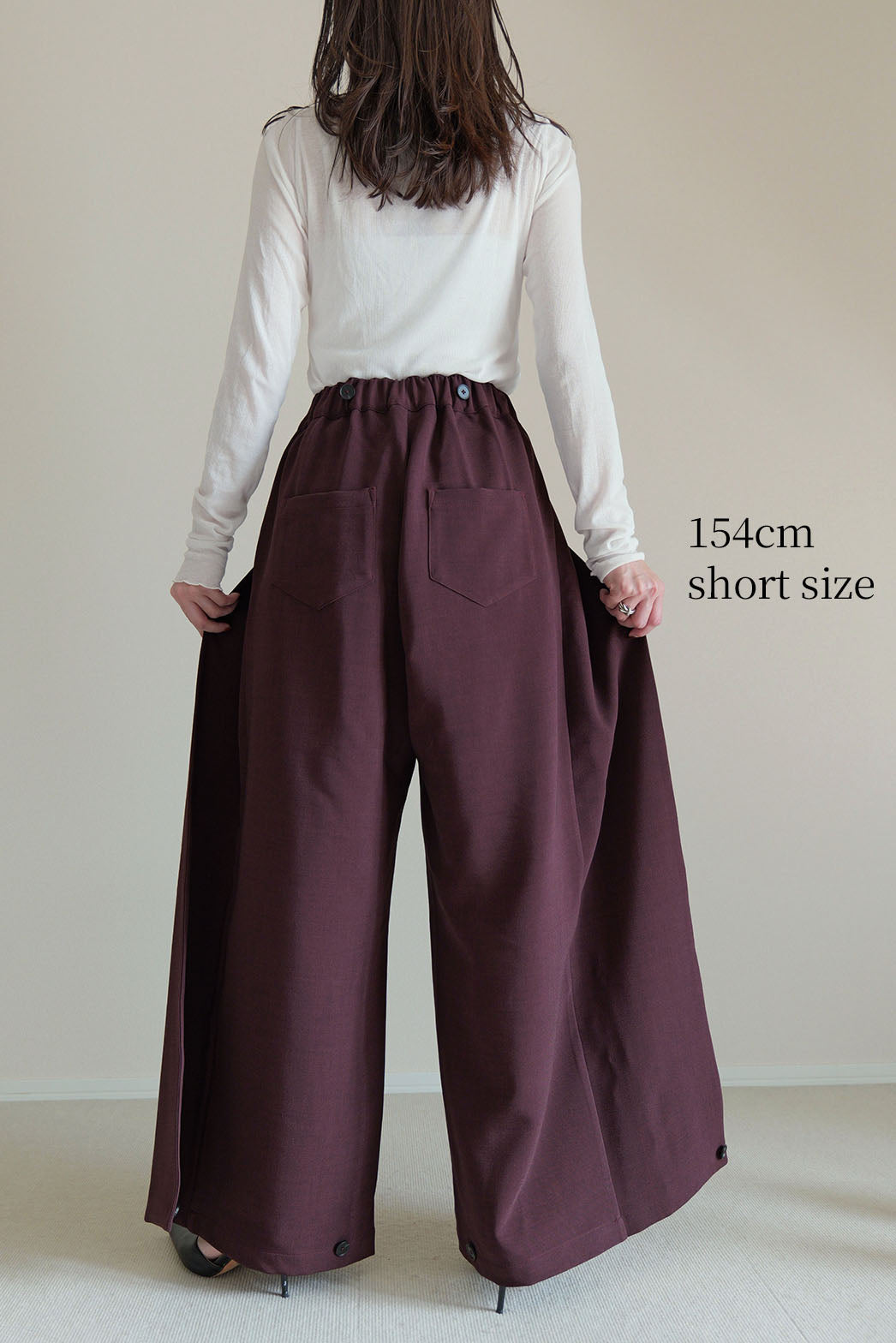 George】サイドラップパンツ – un number