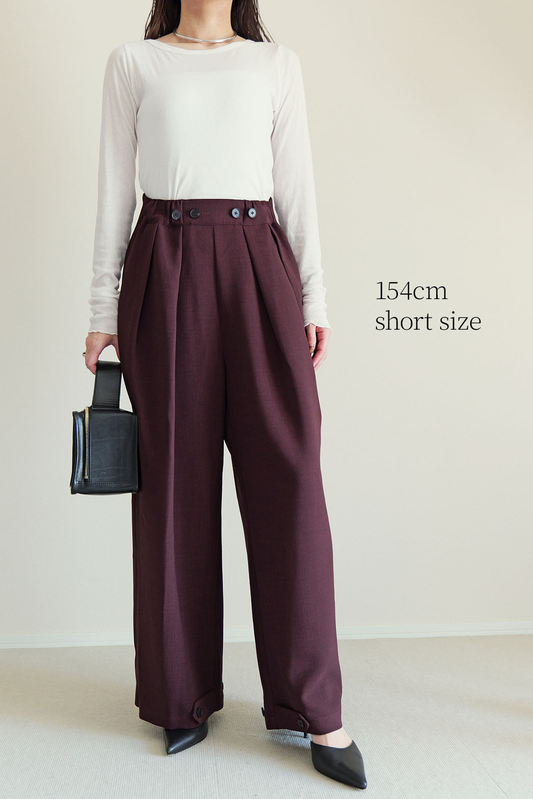 George】サイドラップパンツ – un number