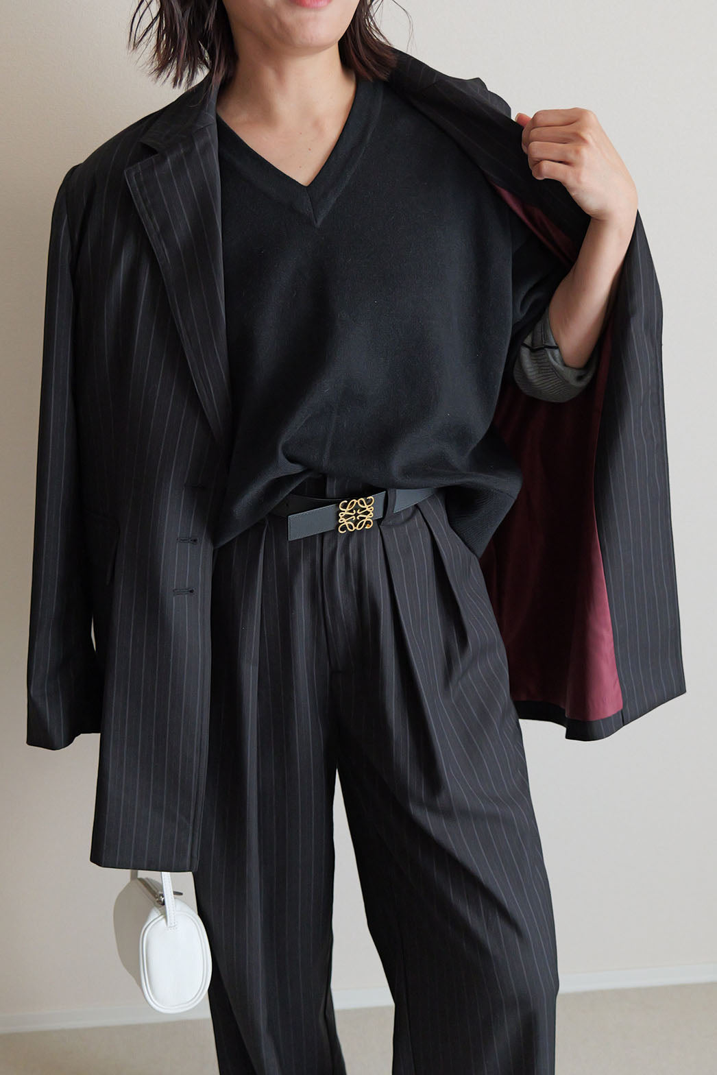 Jack Code】ピンストテーラードジャケット – un number