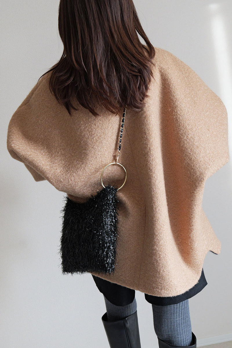 【KIRARA】シャイニー2wayチェーン付きリングバッグ