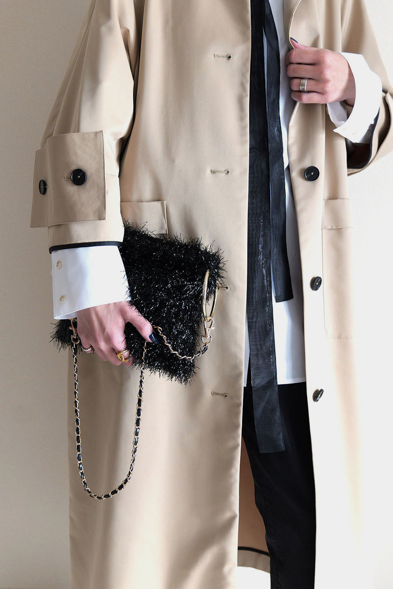 【KIRARA】シャイニー2wayチェーン付きリングバッグ