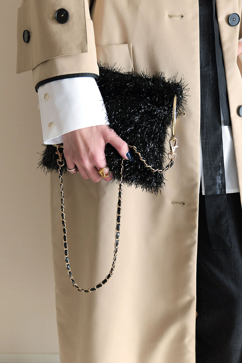 【KIRARA】シャイニー2wayチェーン付きリングバッグ