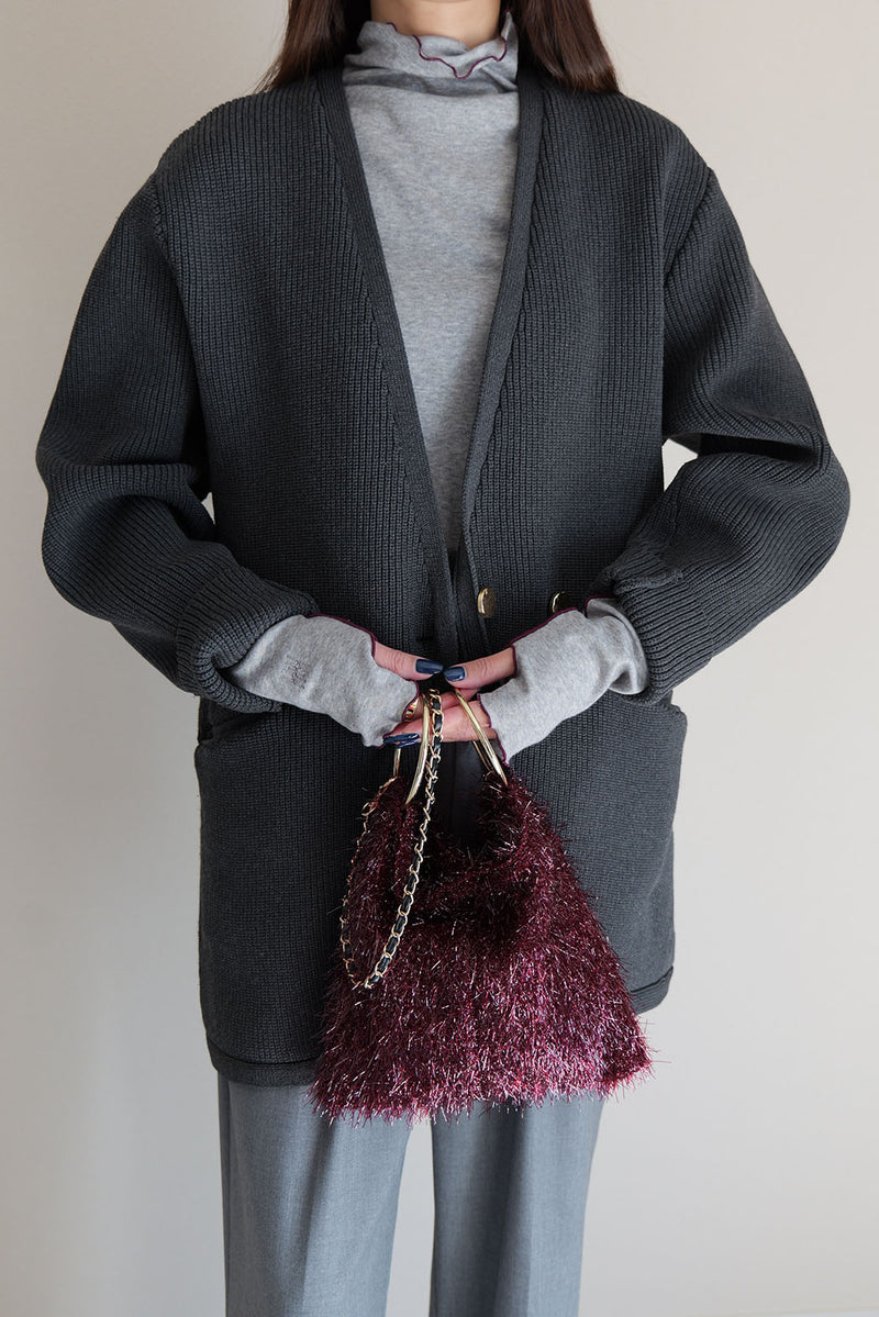 【KIRARA】シャイニー2wayチェーン付きリングバッグ