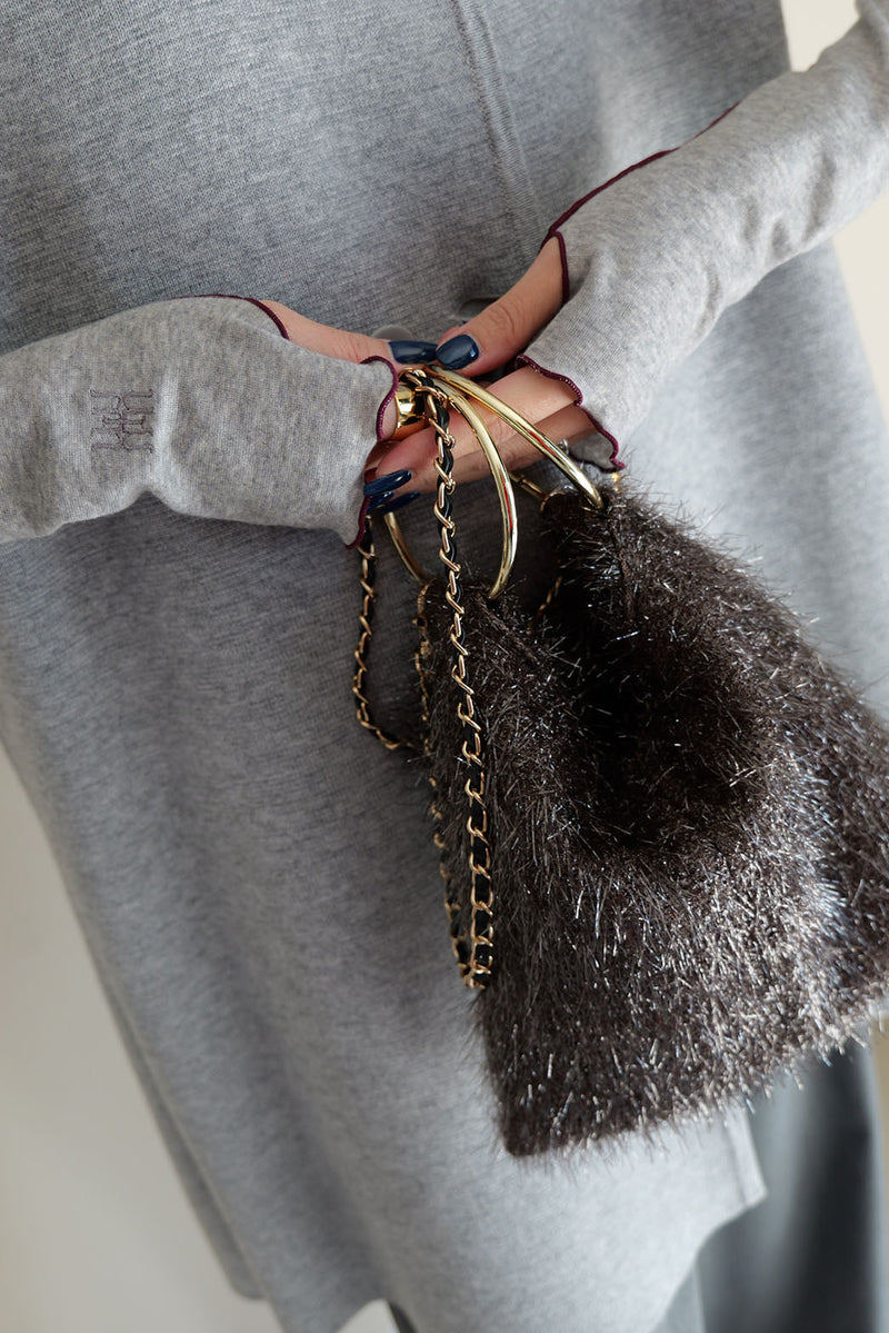 【KIRARA】シャイニー2wayチェーン付きリングバッグ