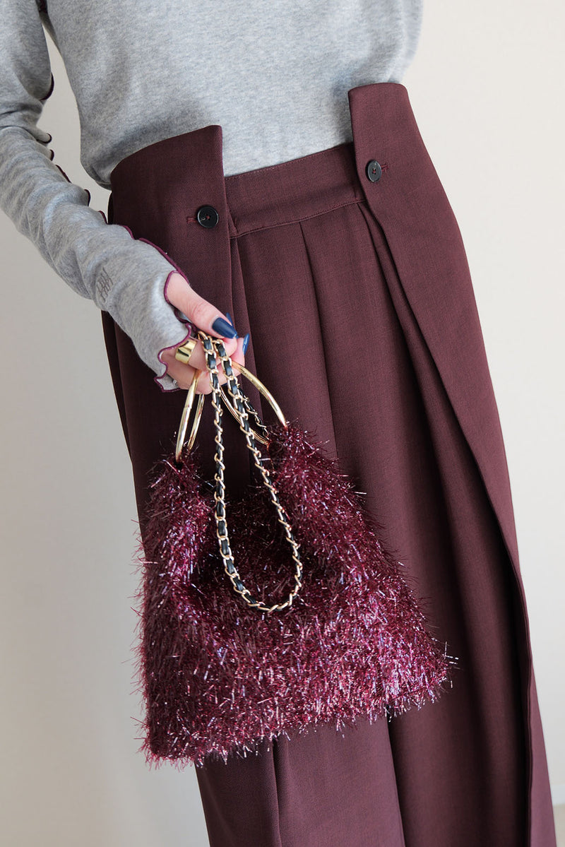 【KIRARA】シャイニー2wayチェーン付きリングバッグ