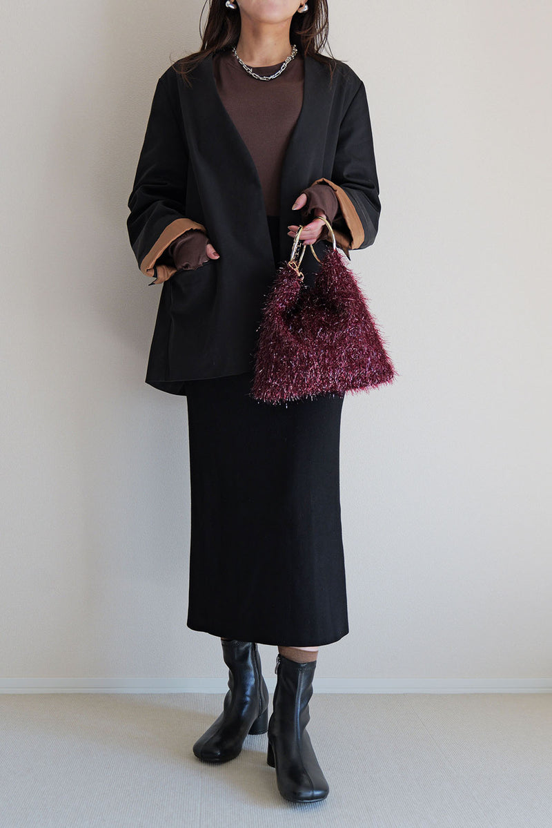 【KIRARA】シャイニー2wayチェーン付きリングバッグ