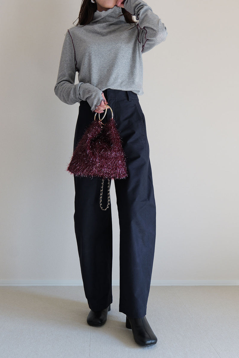 【KIRARA】シャイニー2wayチェーン付きリングバッグ