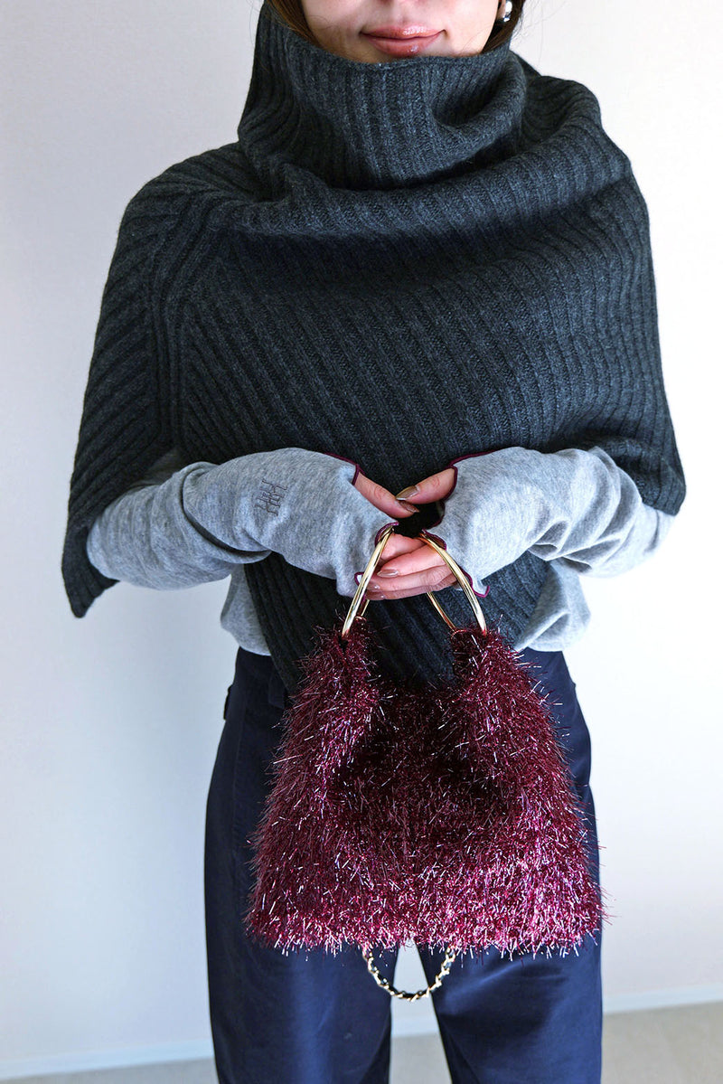 【KIRARA】シャイニー2wayチェーン付きリングバッグ