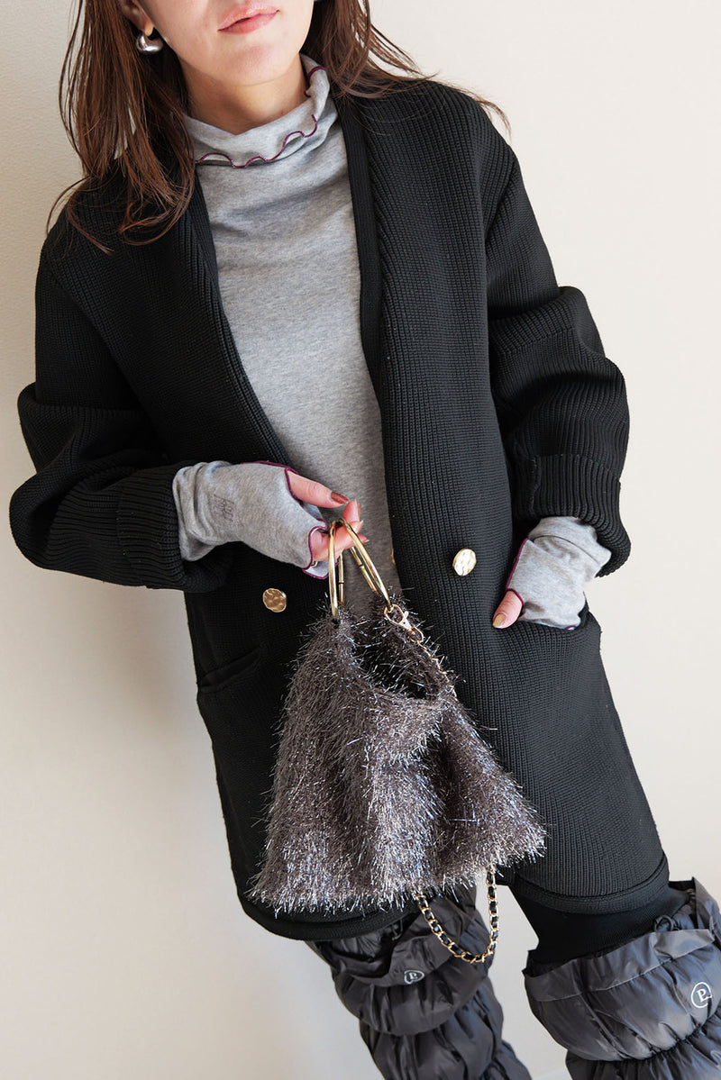 【KIRARA】シャイニー2wayチェーン付きリングバッグ