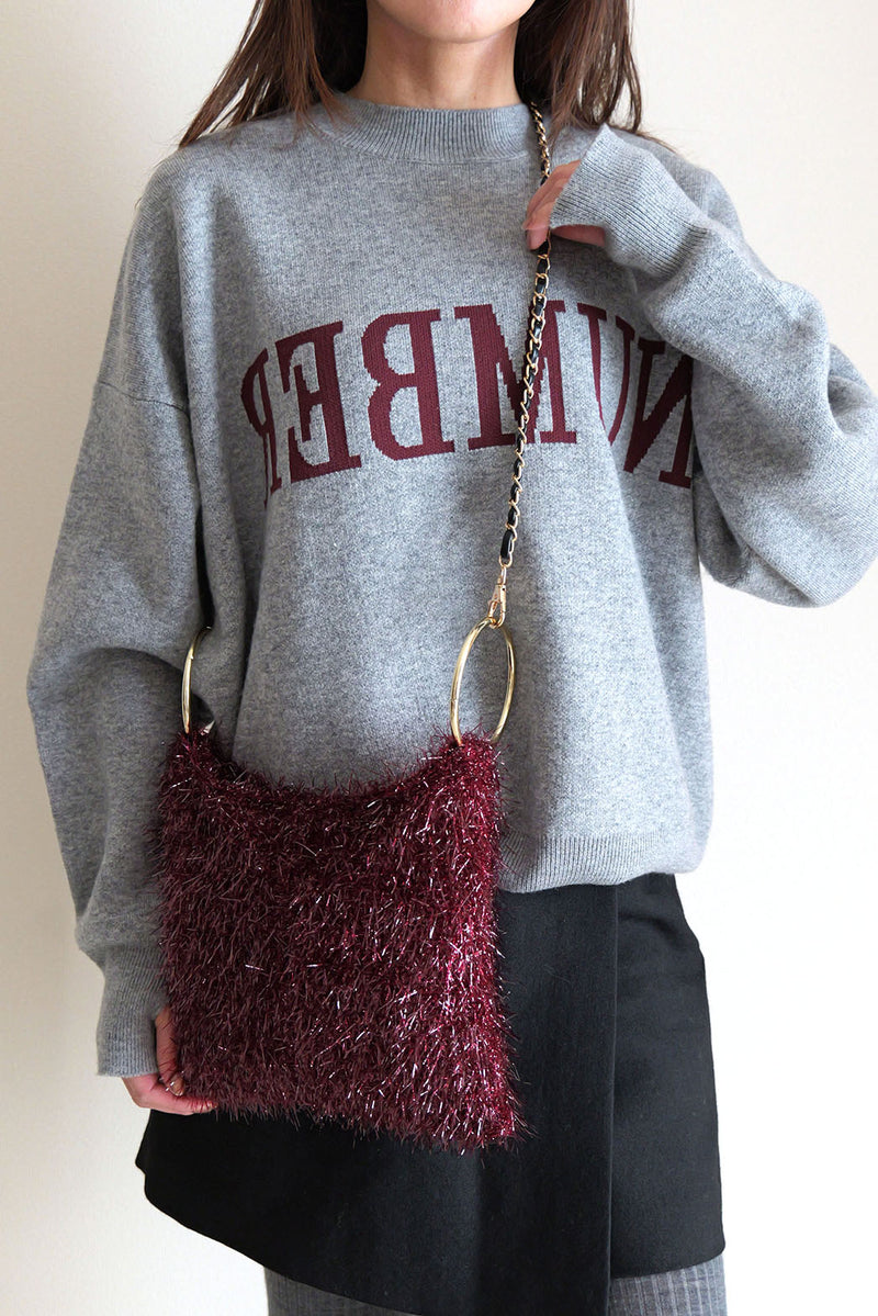 【KIRARA】シャイニー2wayチェーン付きリングバッグ