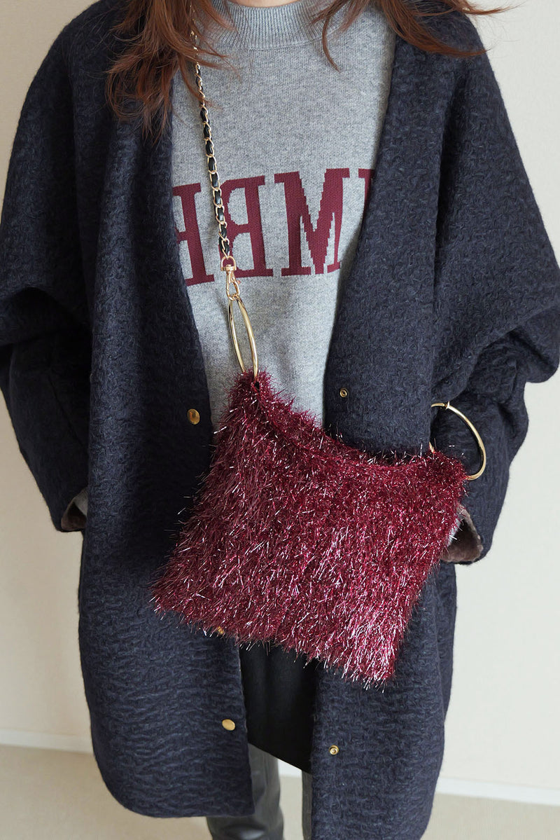 【KIRARA】シャイニー2wayチェーン付きリングバッグ