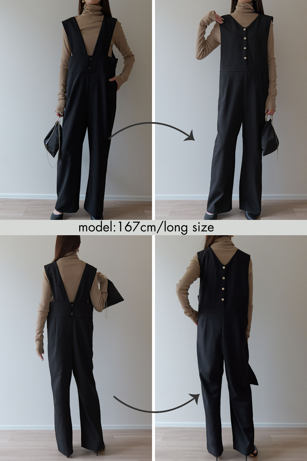 新品 LOLO LIKE コットン オーバーオール オールインワン 男女 新品