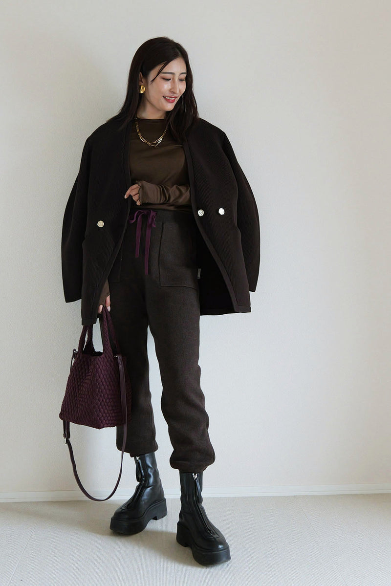 【OTETE4】リヨセルOネックカットソー