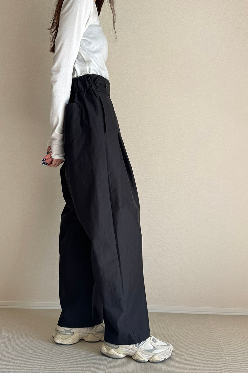 【PAS】インバーテッドタックパンツ