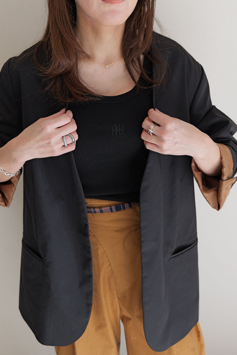 【PAS】インバーテッドタックパンツ