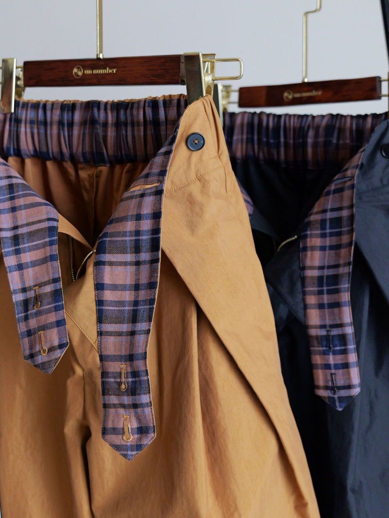 【PAS】インバーテッドタックパンツ