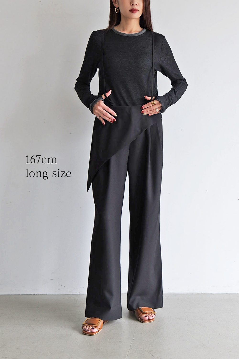black／long