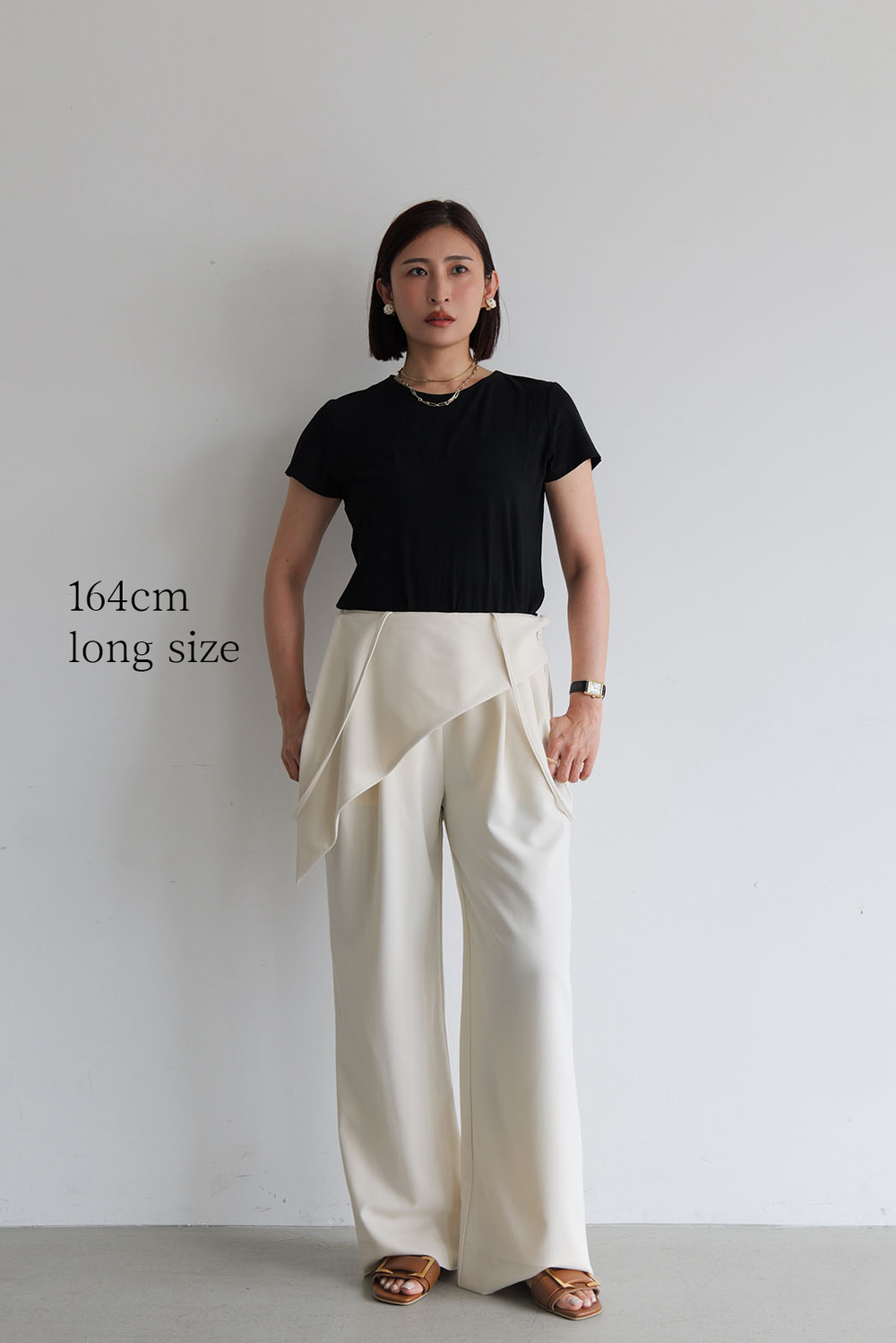 off white／long