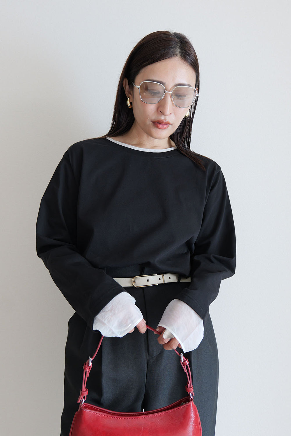 black × off-white