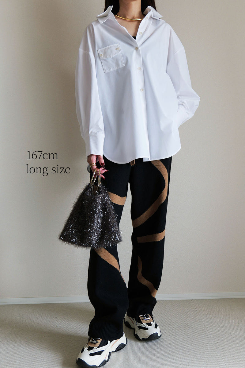 【UNEUNE-P】ジャガードニットパンツ