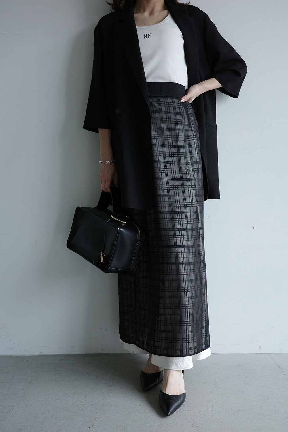 black／long