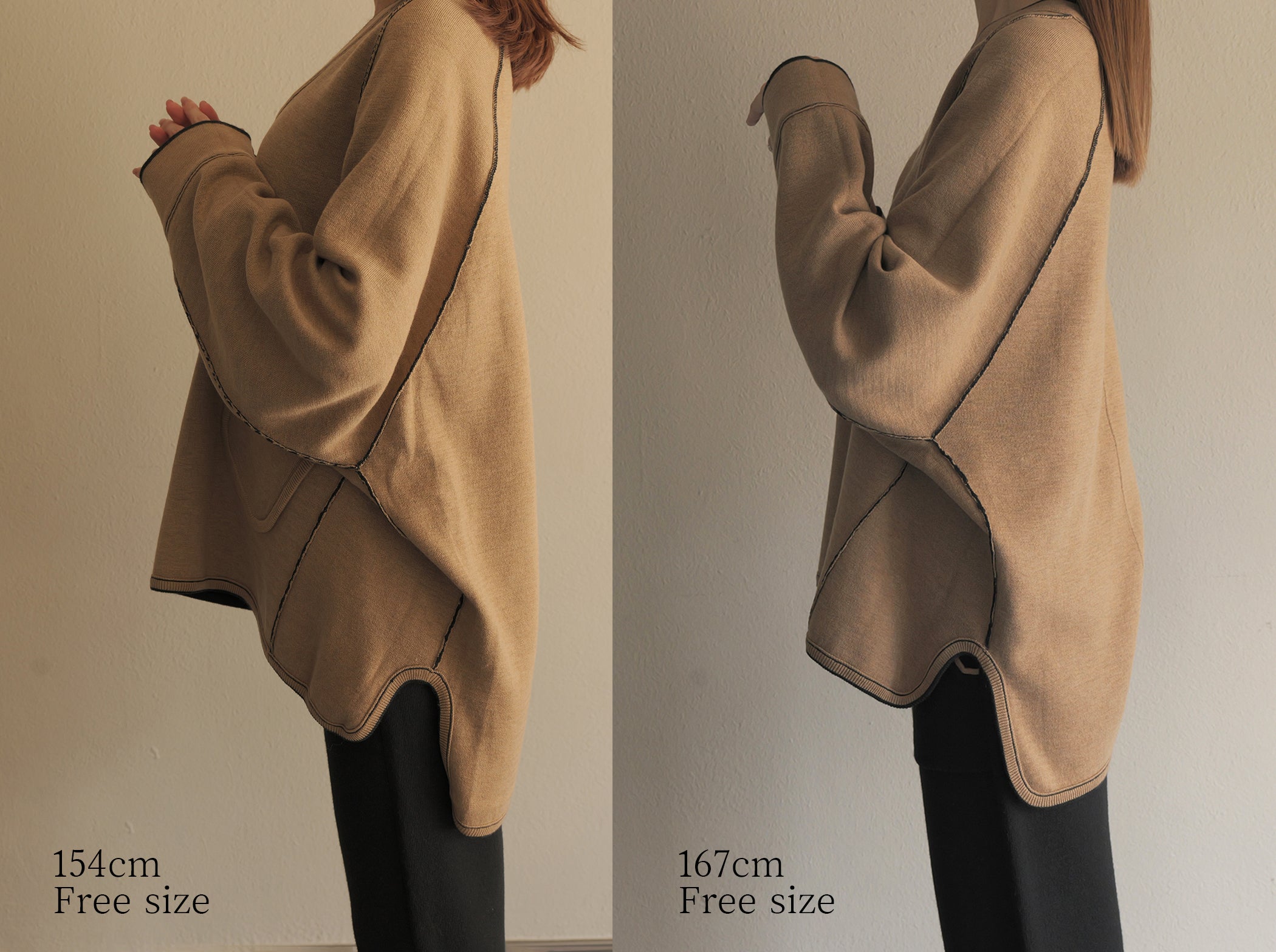 unnumber【WAG】Vネックリバーシブルニットポケットあり WAG】Vネックリバーシブルニットポケットあり – un number