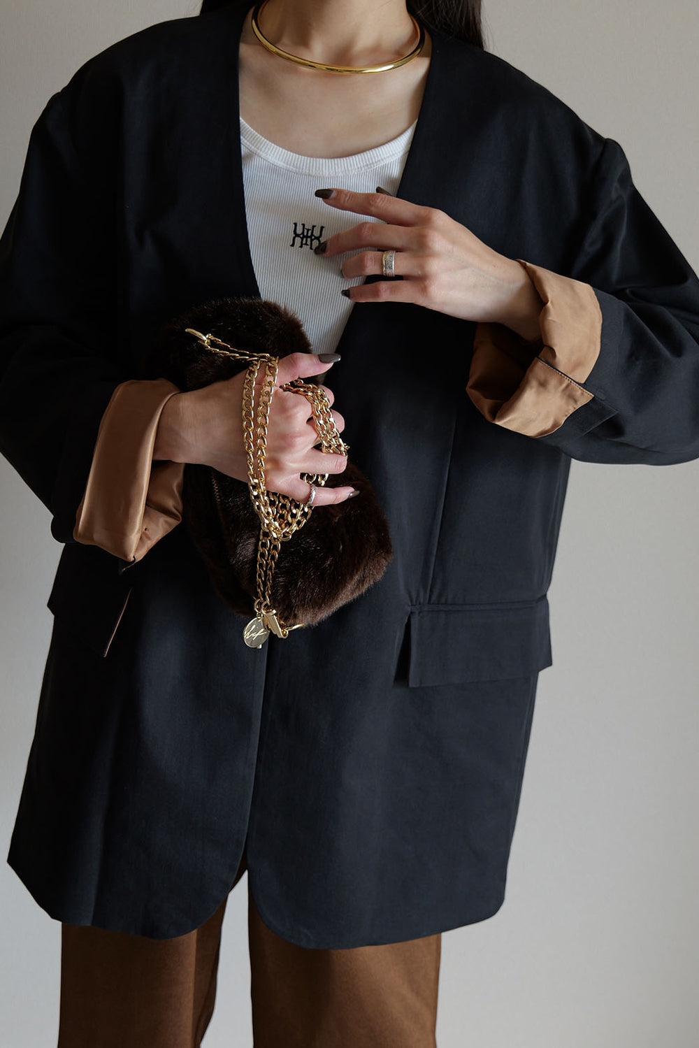 black/long