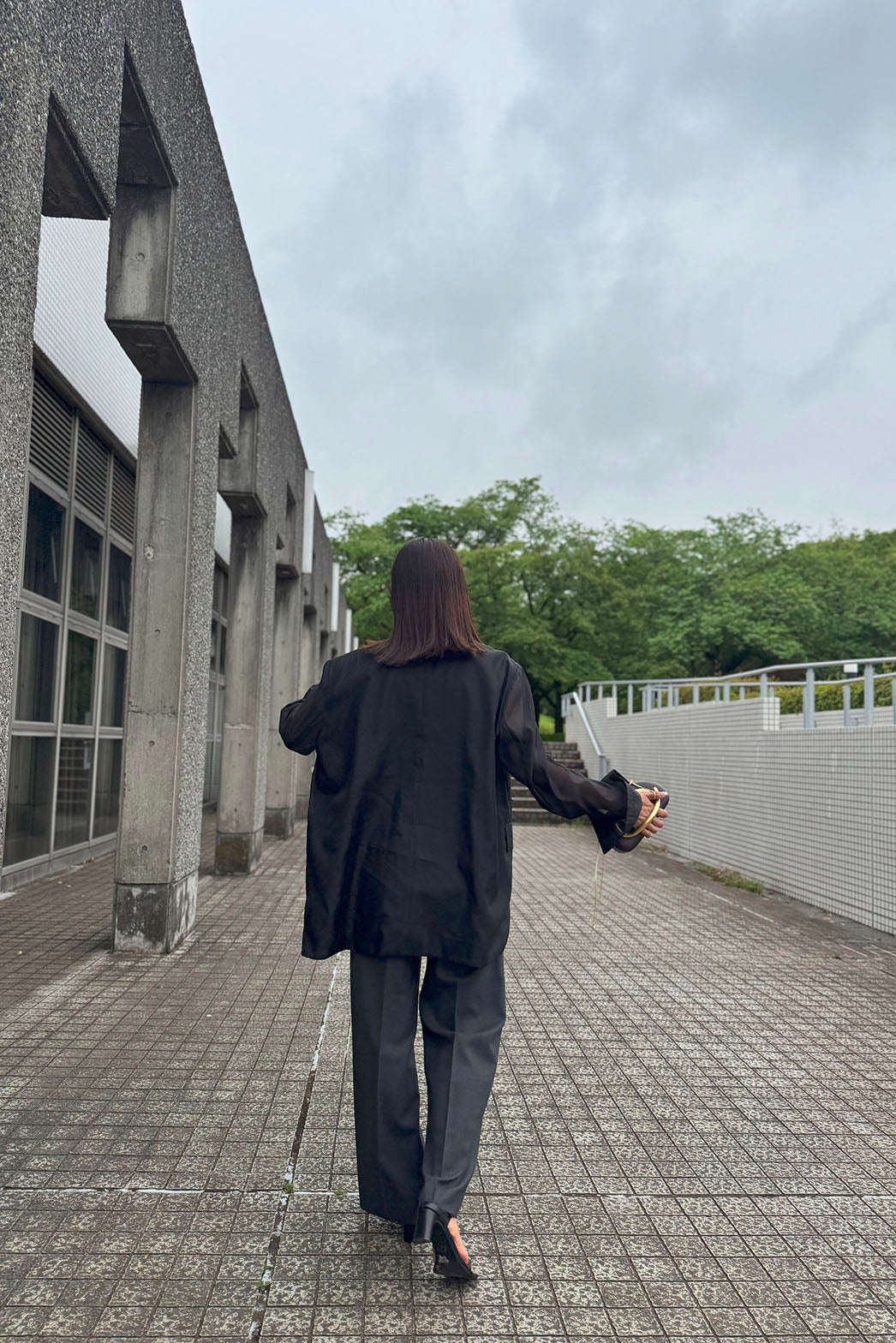 HAGOROMO】シアーノーカラージャケット (black) – un number