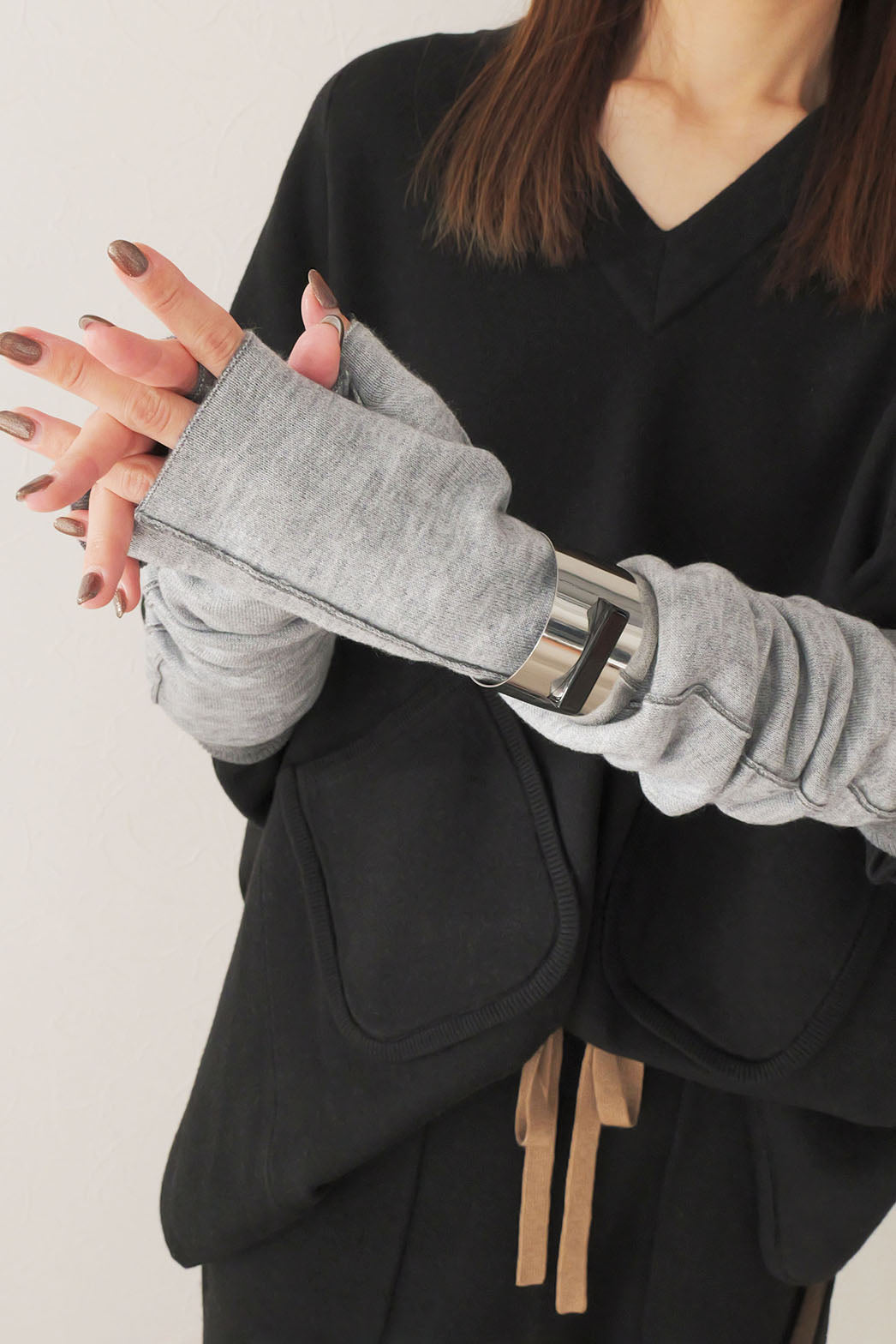 unnumber アームウォーマー（２枚セット） WAG-W】リバーシブルアームウォーマー – un number