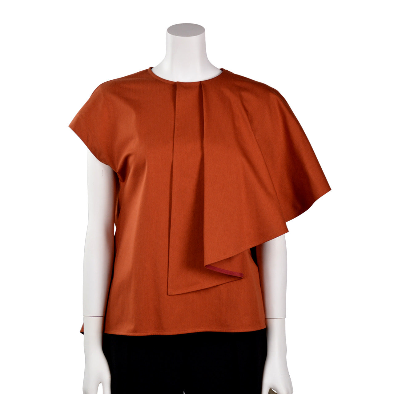 un number「frilled lizard」アシンメトリーブラウス