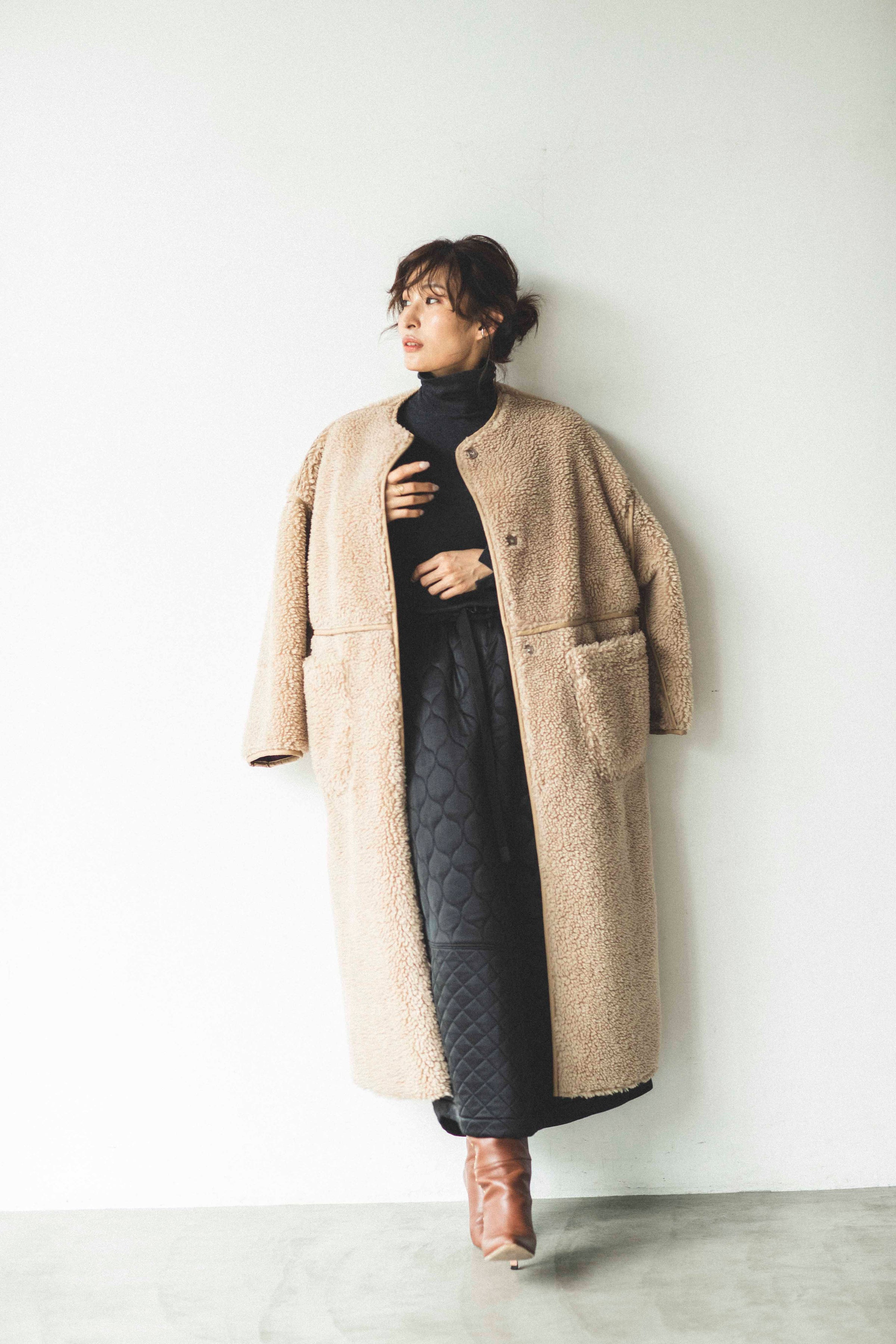 在庫超特価N.HOOLYWOOD(19AW) ボアコート ジャケット・アウター