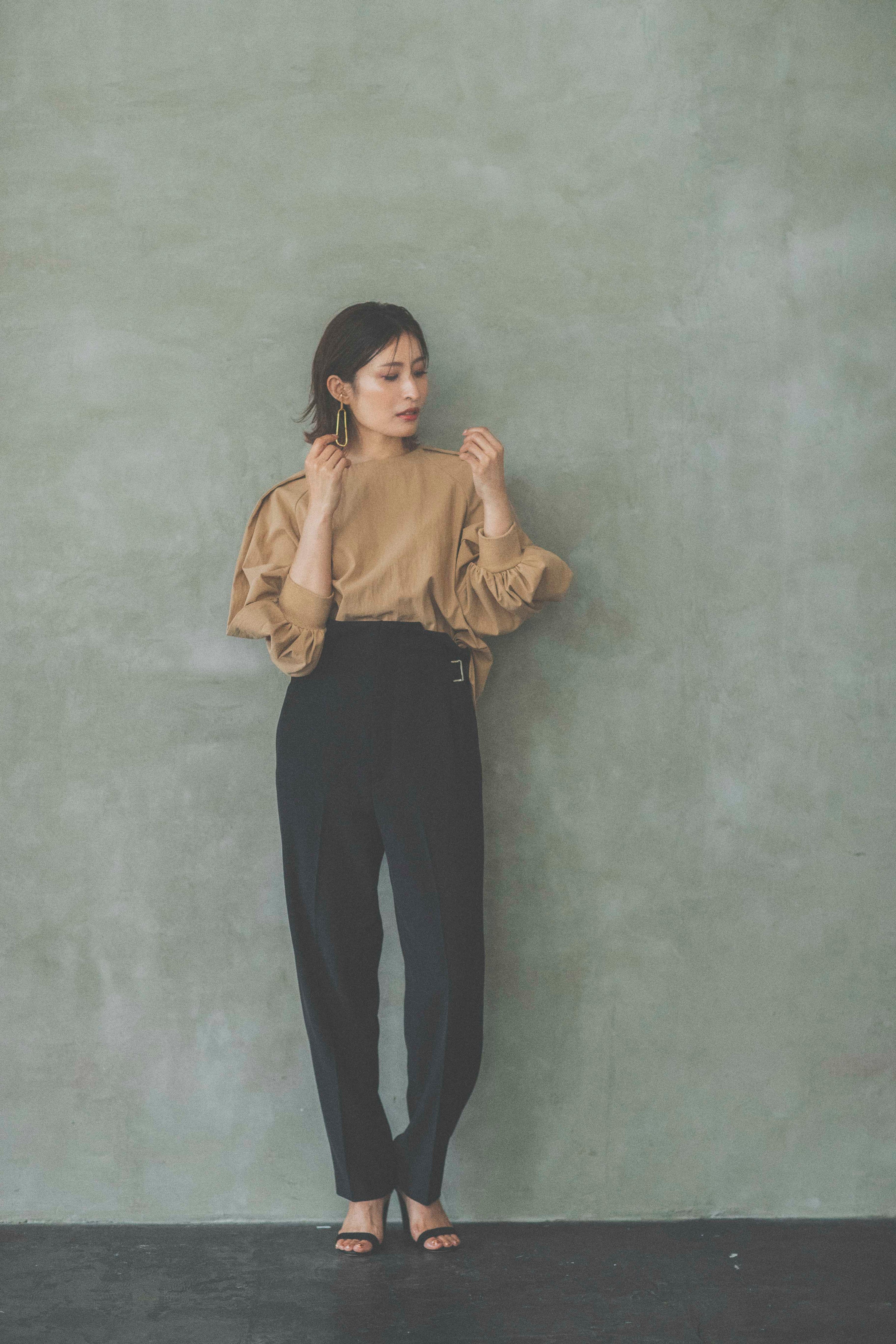 ENFOLD - un number「Balloon」ボリュームスリーブブラウス un number「BALLOON」ボリュームスリーブブラウス